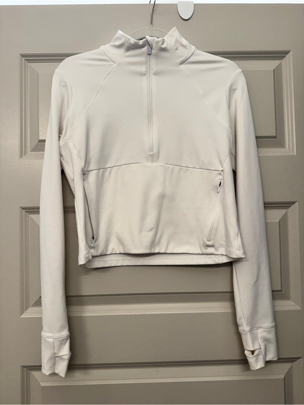 all in motion White Women's Half-Zip Pullover Sweatshirt